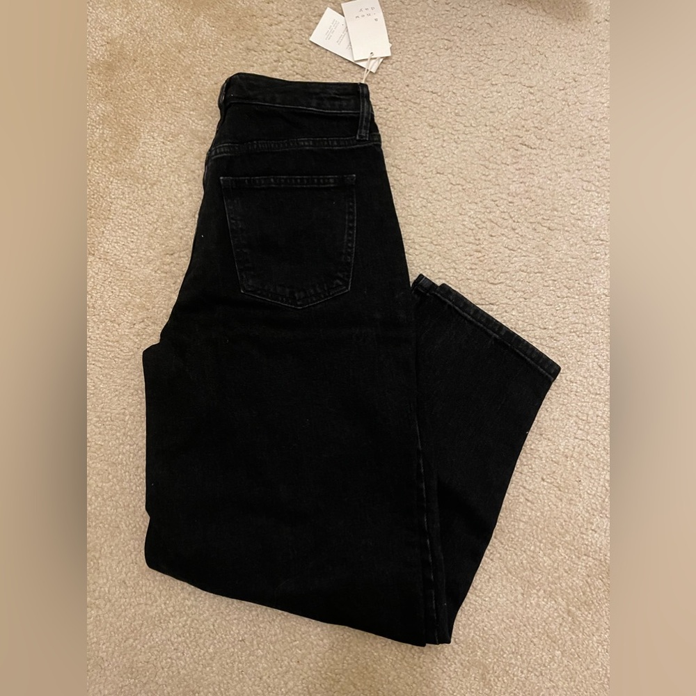 A New Day Tapered Le, Highest Rise, Relaxed Hip & Thigh | Black | Size 6